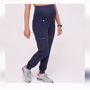 Figs Maternity Scrubs set Navy Size Large